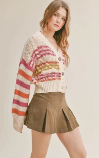 Ruby Striped Cardigan product