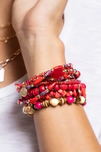 Sarah Beaded Layered Bracelet product