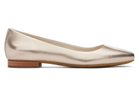 Briella Gold Leather Flat product