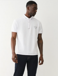 BIG T EMBROIDERED POLO SHIRT product