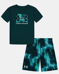 Toddler Boys' UA Eroded Wash Shorts Set product