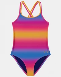 Girls' UA Gradient Crisscross 1-Piece Swimsuit product