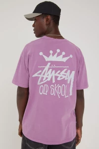 Old Skool 50/50 Tee Pigment Orchid Stussy product