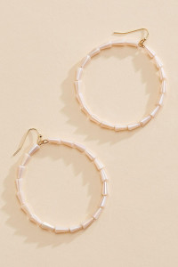 stacked bead ring earrings product