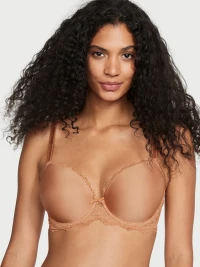 DREAM ANGELS Smooth & Lace Lightly Lined Demi Bra product