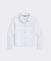 Girls' White Denim Jacket product