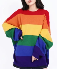 WC  Rainbow big knit product