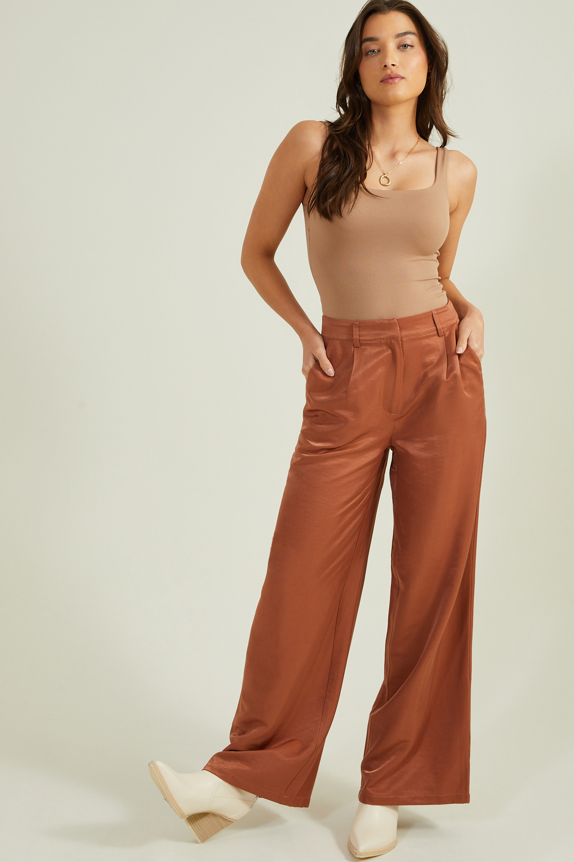 Storm Satin Trousers