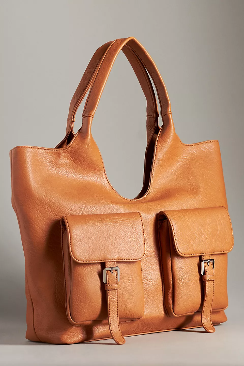 Royal Buckle Slouchy Tote