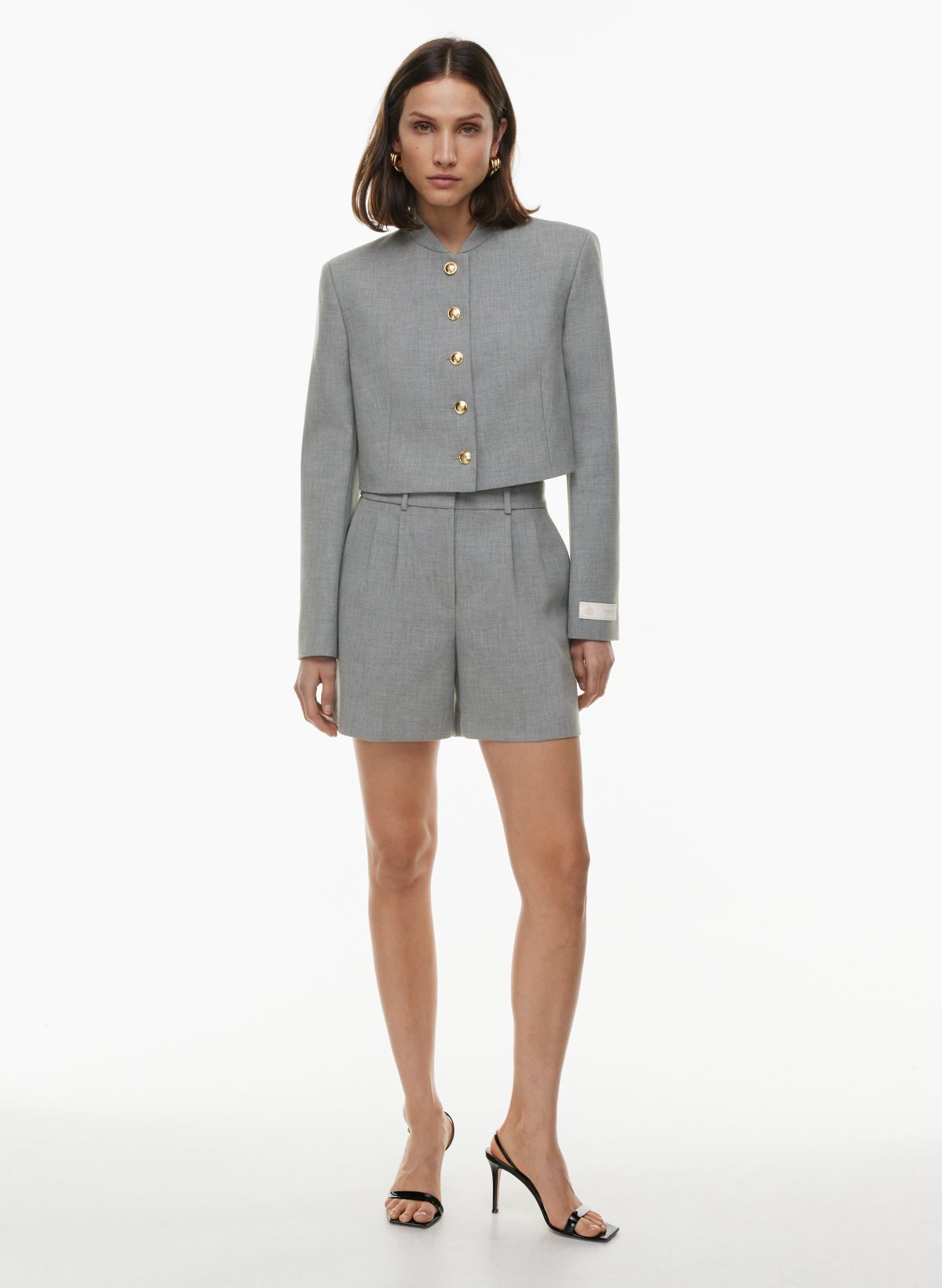 Babaton Courtship Jacket Softly structured classic-fit button-up jacket
