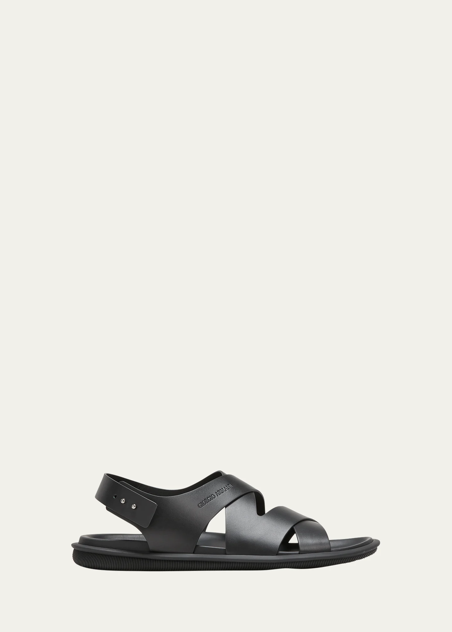 GIORGIO ARMANI Men's Calf Leather Sandals