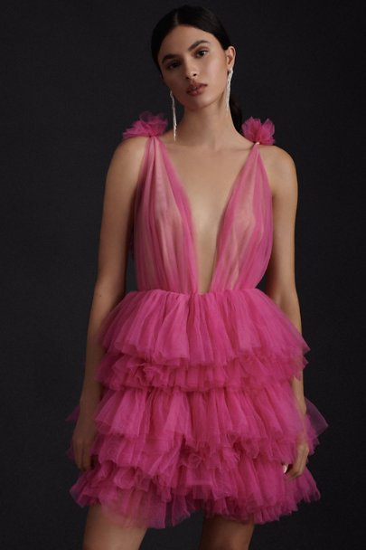 Millia London Tiered Mini Dress