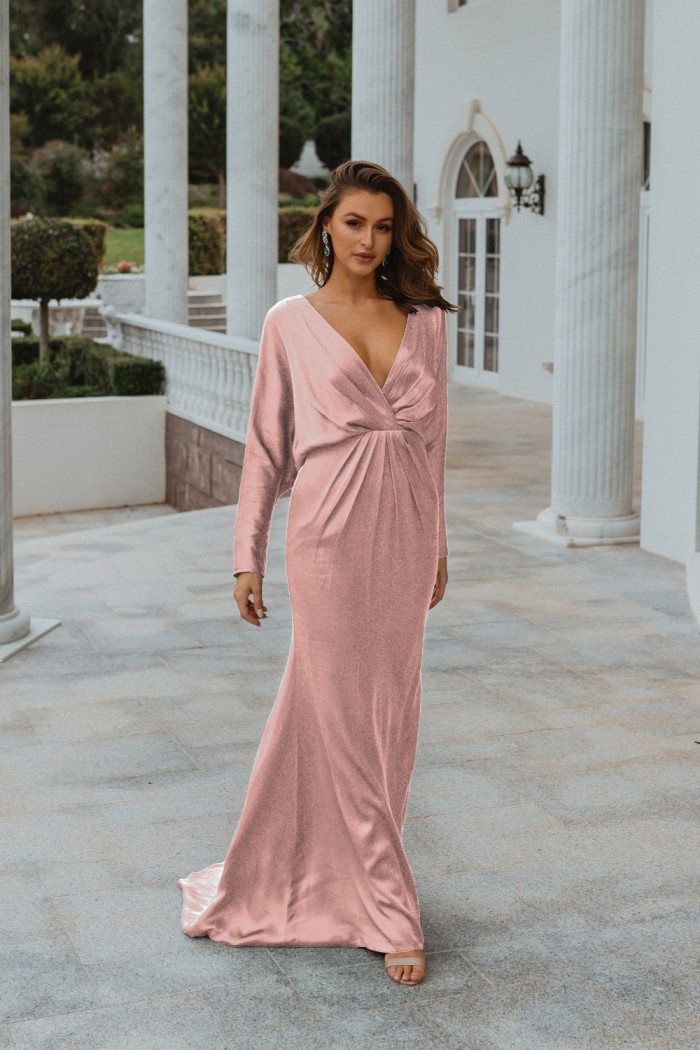 NELSON BRIDESMAID DRESS BY TANIA OLSEN – ROSE PINK