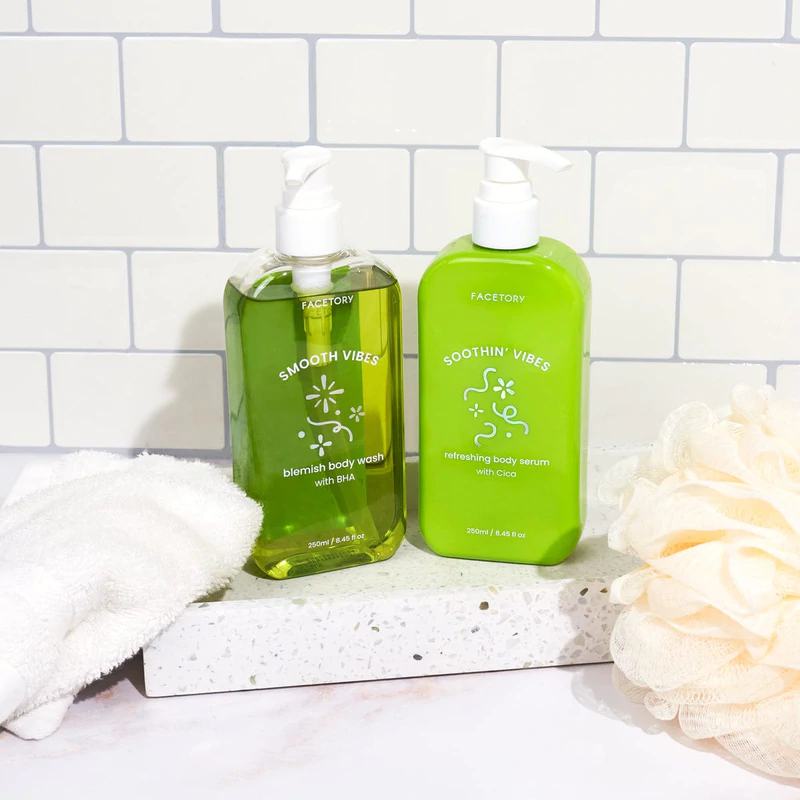 Smooth & Soothin' Body Care with Cica and BHA - Body Duo