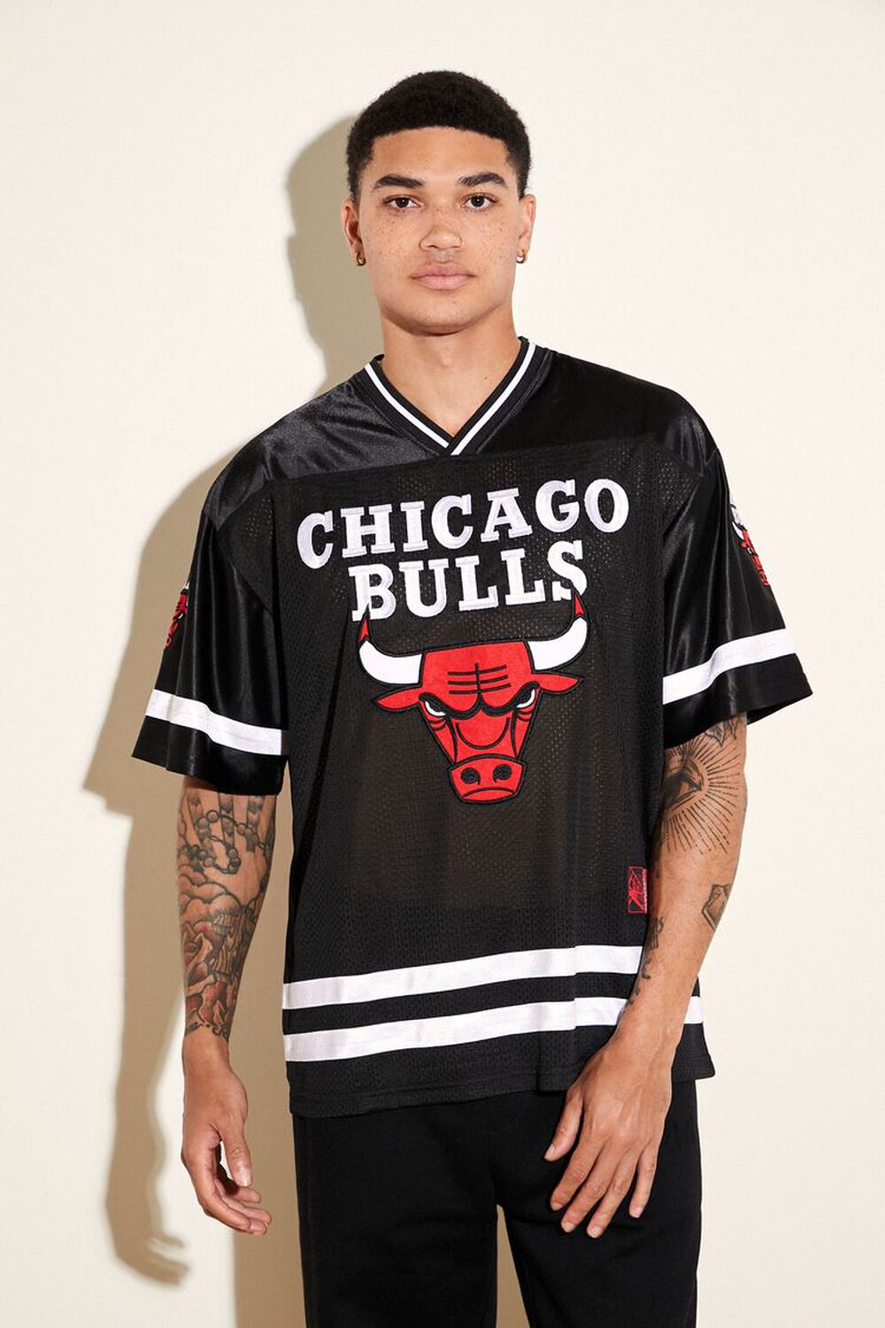 Chicago Bulls Embroidered Top