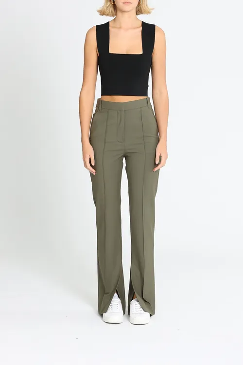 CAMILLA AND MARC  Mateo Tailored Pant - Willow Gree