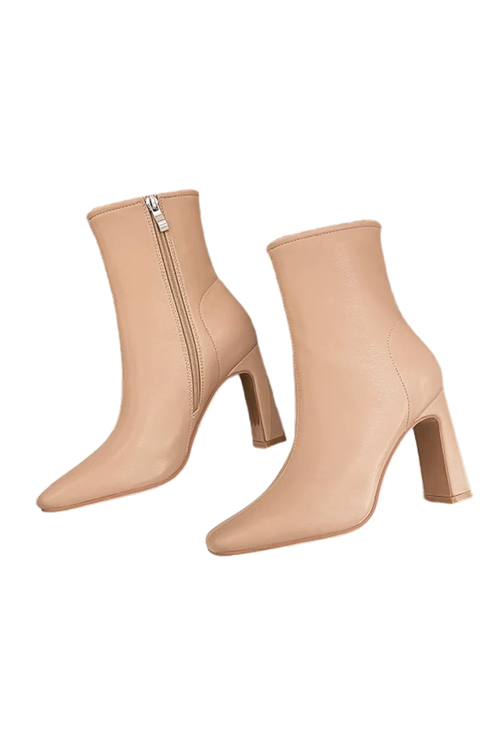 'Ivonne' High-Heel Pointy Boots (3 Colors)