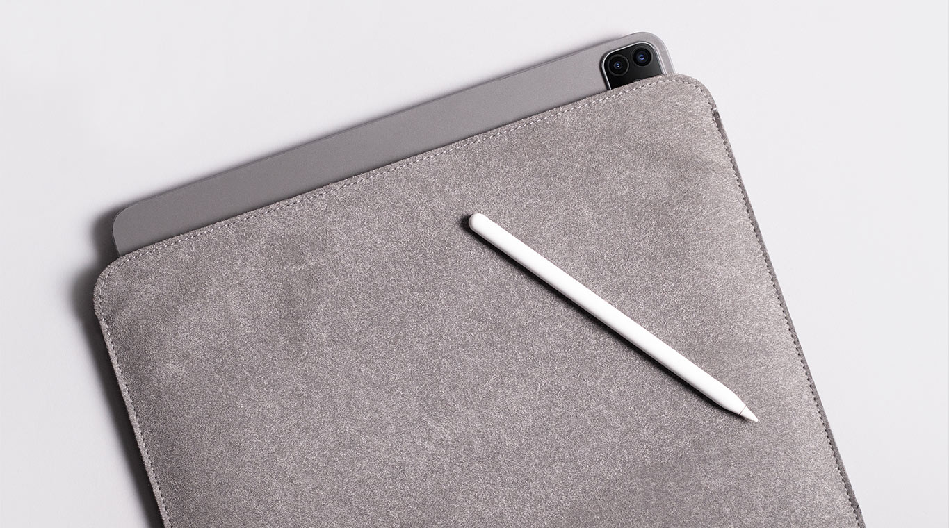 Slim Microfibre iPad Pro EVO with Apple Pencil Holder