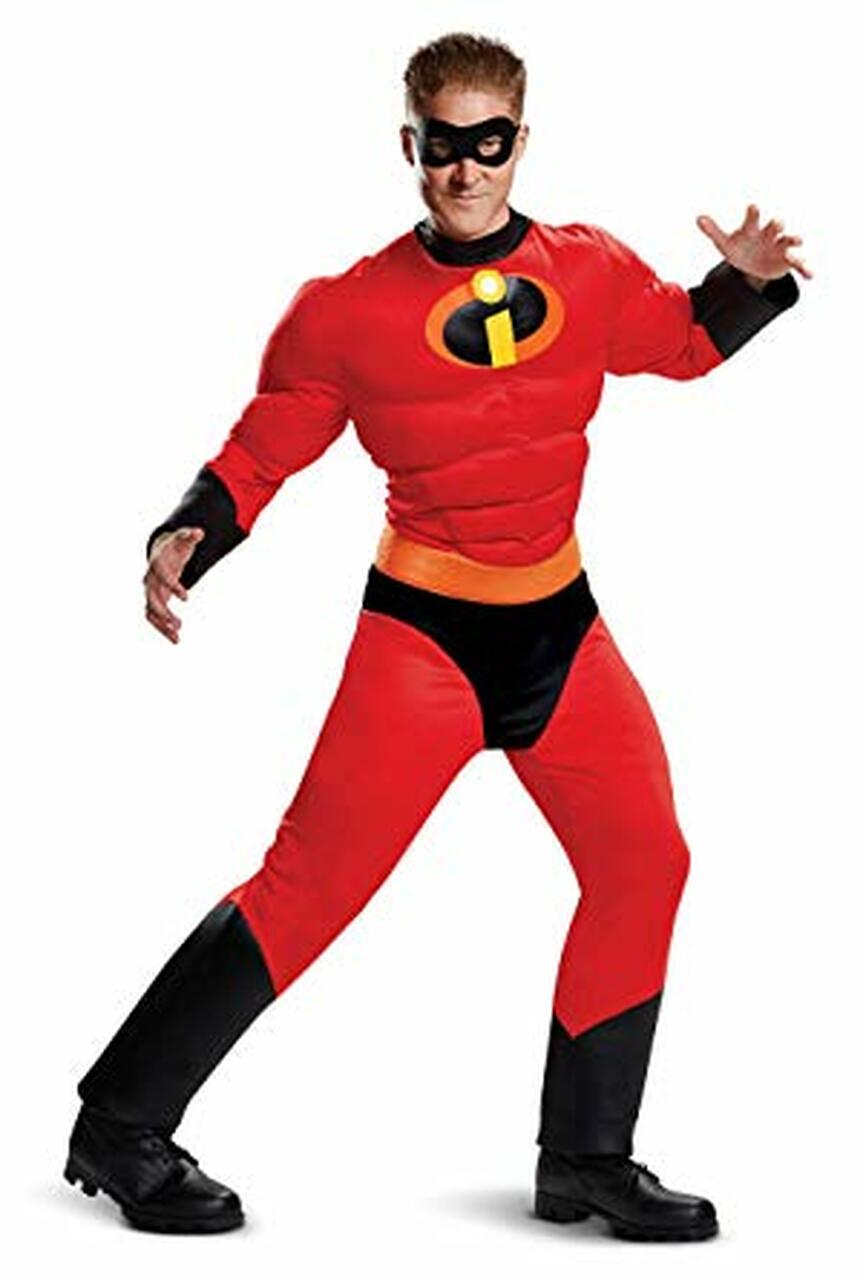 Incredibles 2 Licensed Mr Incredible Classic Mucle Adult Costume