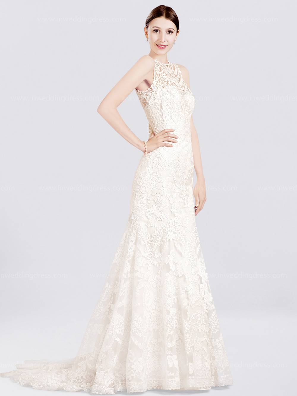 Vintage Lace Wedding Dress LC108