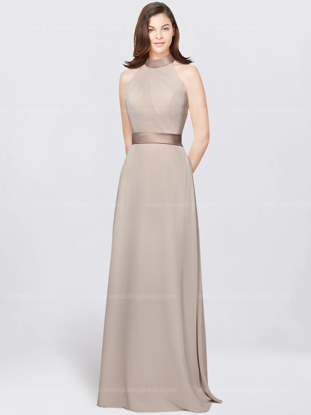 Halter Mother of the Bride Dress MO372