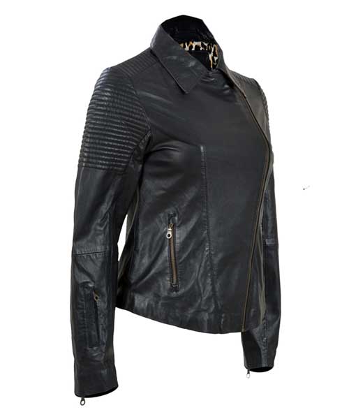 Hill Queen Black Womens Leather Jacket – 40% OFF