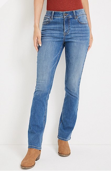 m jeans by maurice™ Classic Slim Boot Mid Rise Jean
