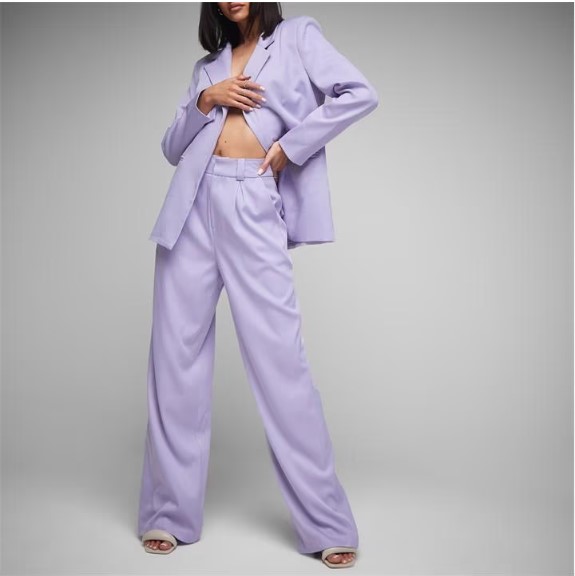 Co Ord Tailored Straight Leg Trousers