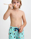 Boy's Tailored Swim Shorts - Sushi