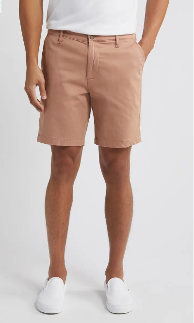 Wanderer Stretch Cotton Chino Shorts AG