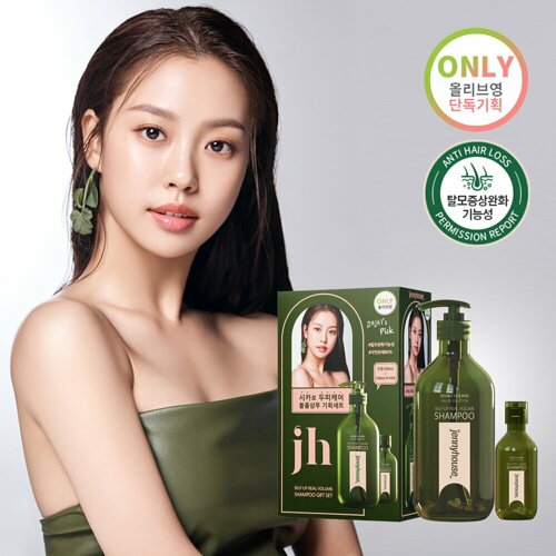 JENNYHOUSE Self Up Real Volume Shampoo Special Set 500mL+100mL (NEW)