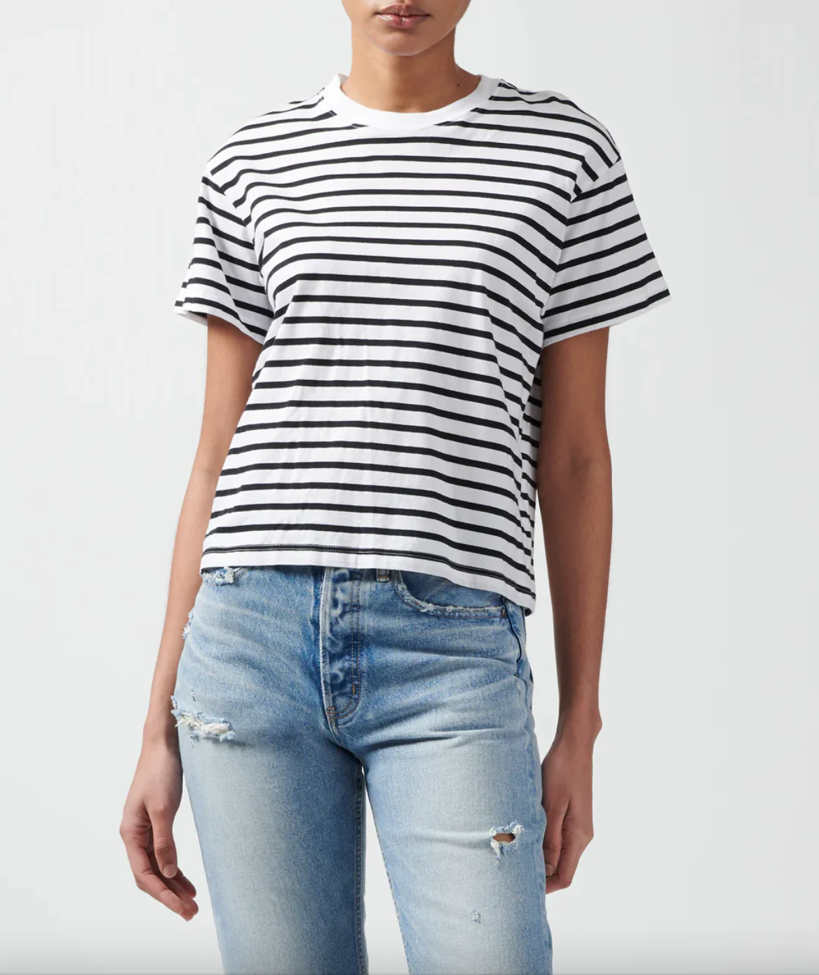 ATM Classic Jersey Striped Boy Tee