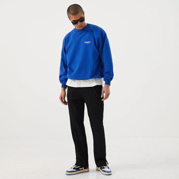 REPRESENT OWNERS CLUB SWEATER - COBALT