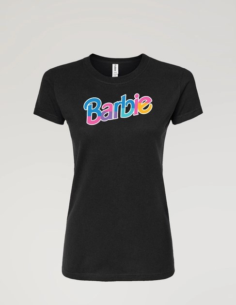 Barbie Dollhouse Logo Fitted Graphic Tee