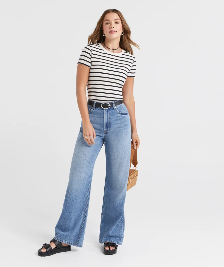 THE HIGH RELAXED WIDE JEAN
