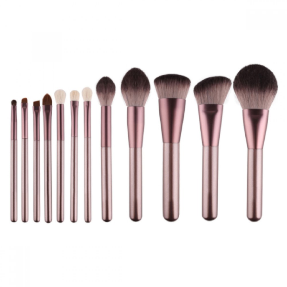 MissLady - Set Of 12 Make Up Brushes - 1set/12pcs