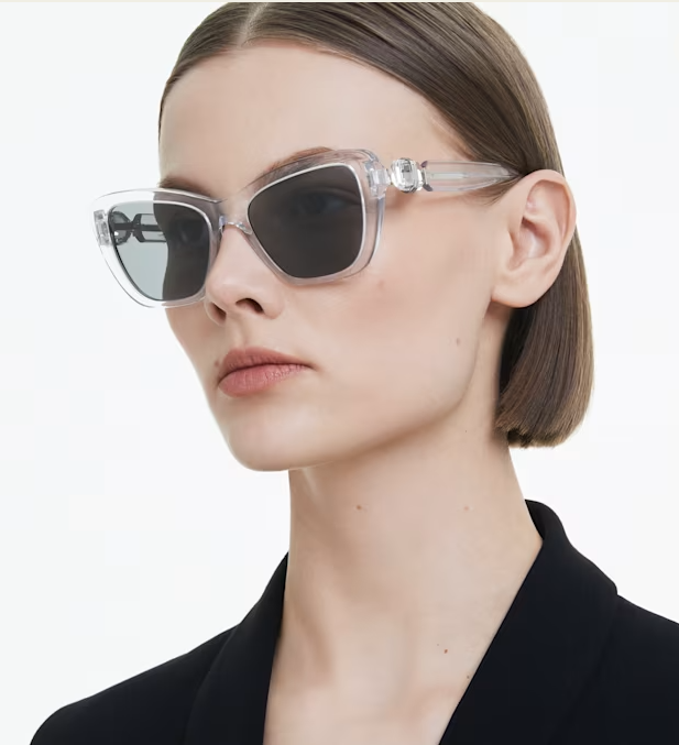 Sunglasses Square shape, SK6018, White