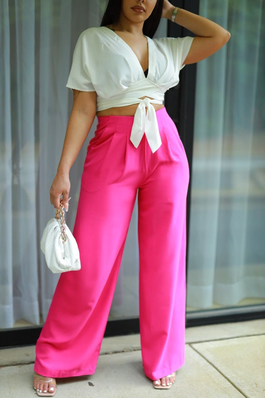 Blanc Pants - Pink