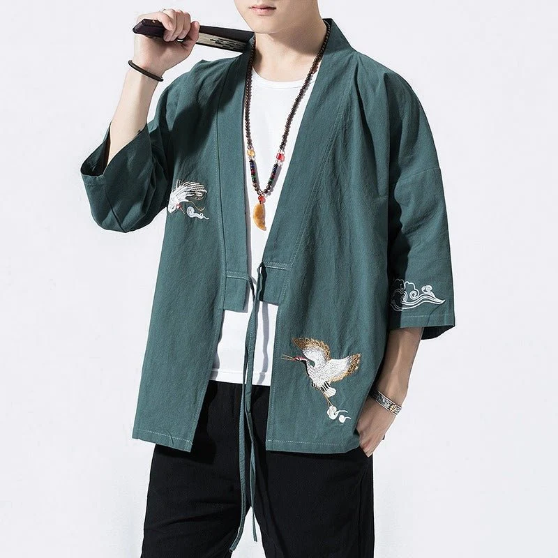 Men's Japanese Kimono Cardigan