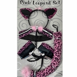 Pink Leopard Complete Costume Kit