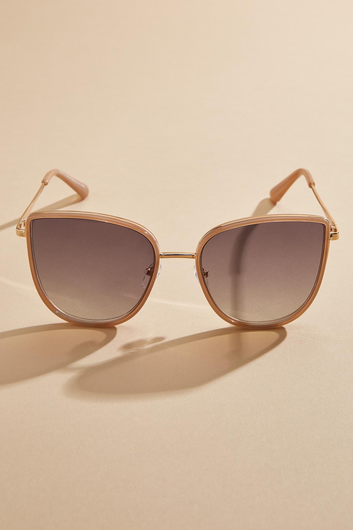 sleek cat eye sunglasses
