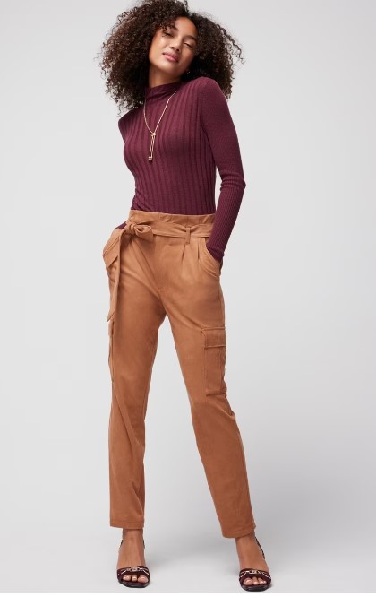 Ultra-Sude Tapered Ankle Pant