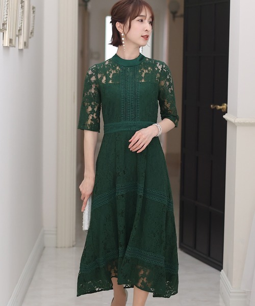 Wedding Party Dress Long and Three-Quarter Sleeve Fishtail Ceremony Formal